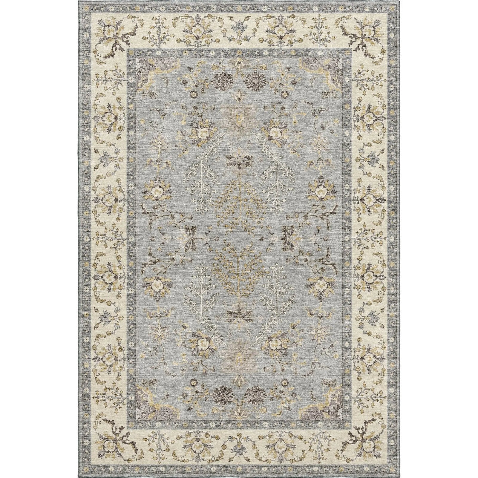 Hatay HY9 Grey Rug - Baconco