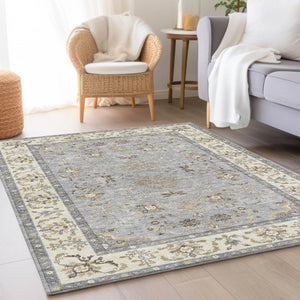 Hatay HY9 Grey Rug - Baconco