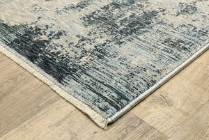 Hayden HAY04 Blue/Beige Rug