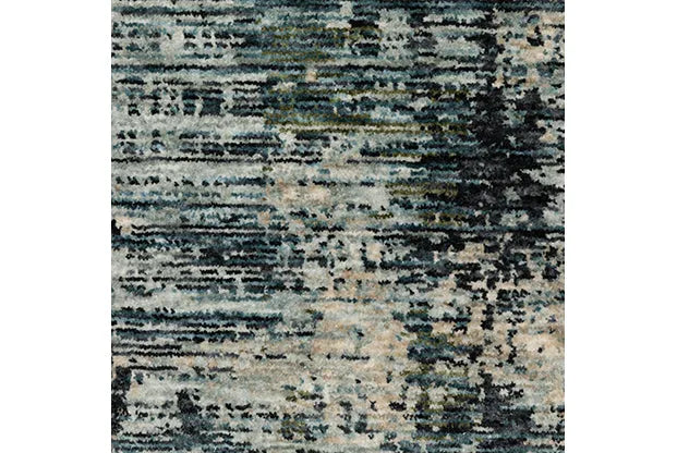 Hayden HAY04 Blue/Beige Rug - Baconco