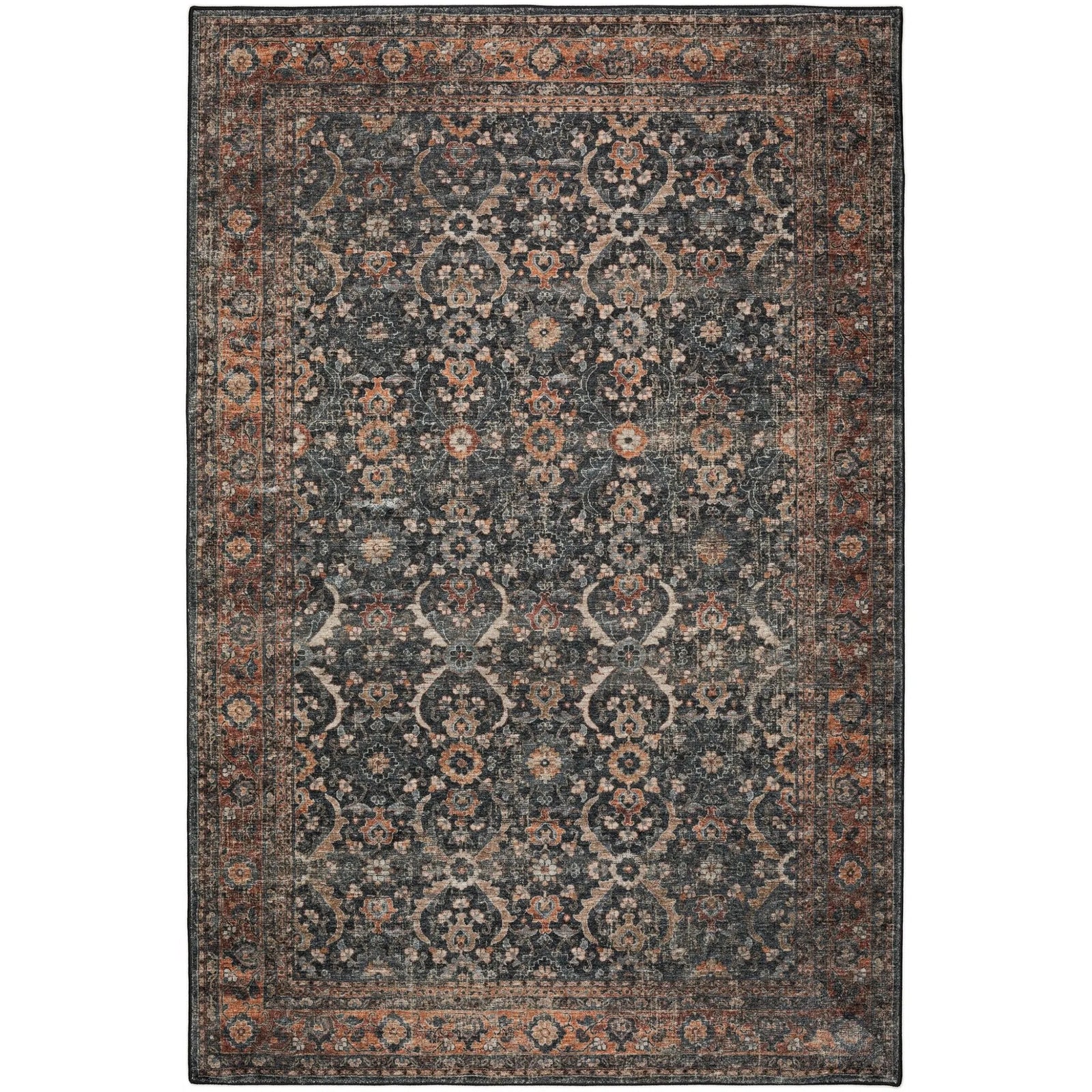 Jericho JC1 Charcoal Rug - Baconco