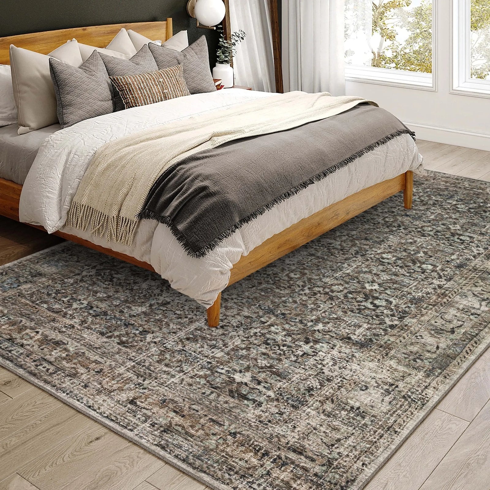 Jericho JC10 Mushroom Rug - Baconco