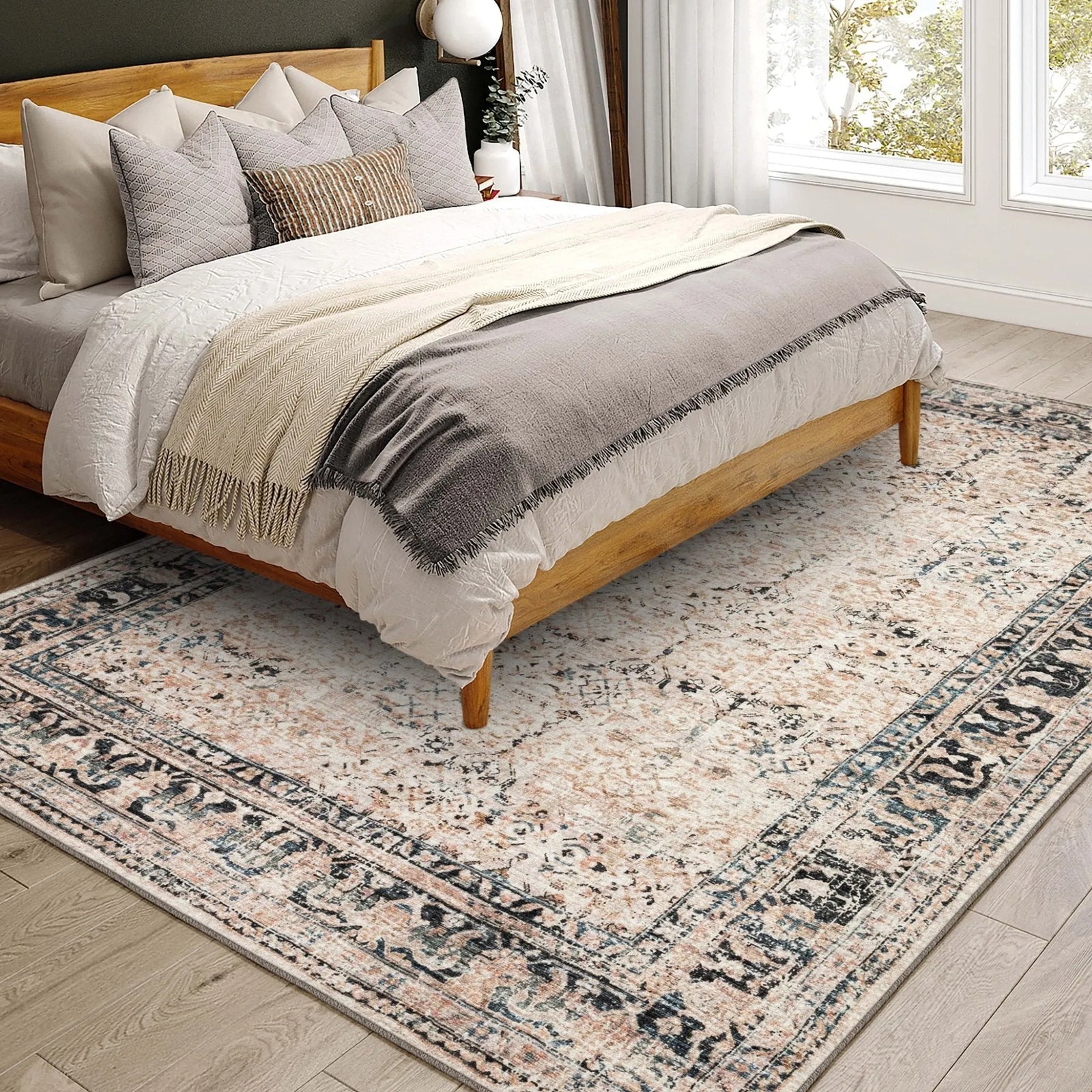 Jericho JC10 Taupe Rug - Baconco