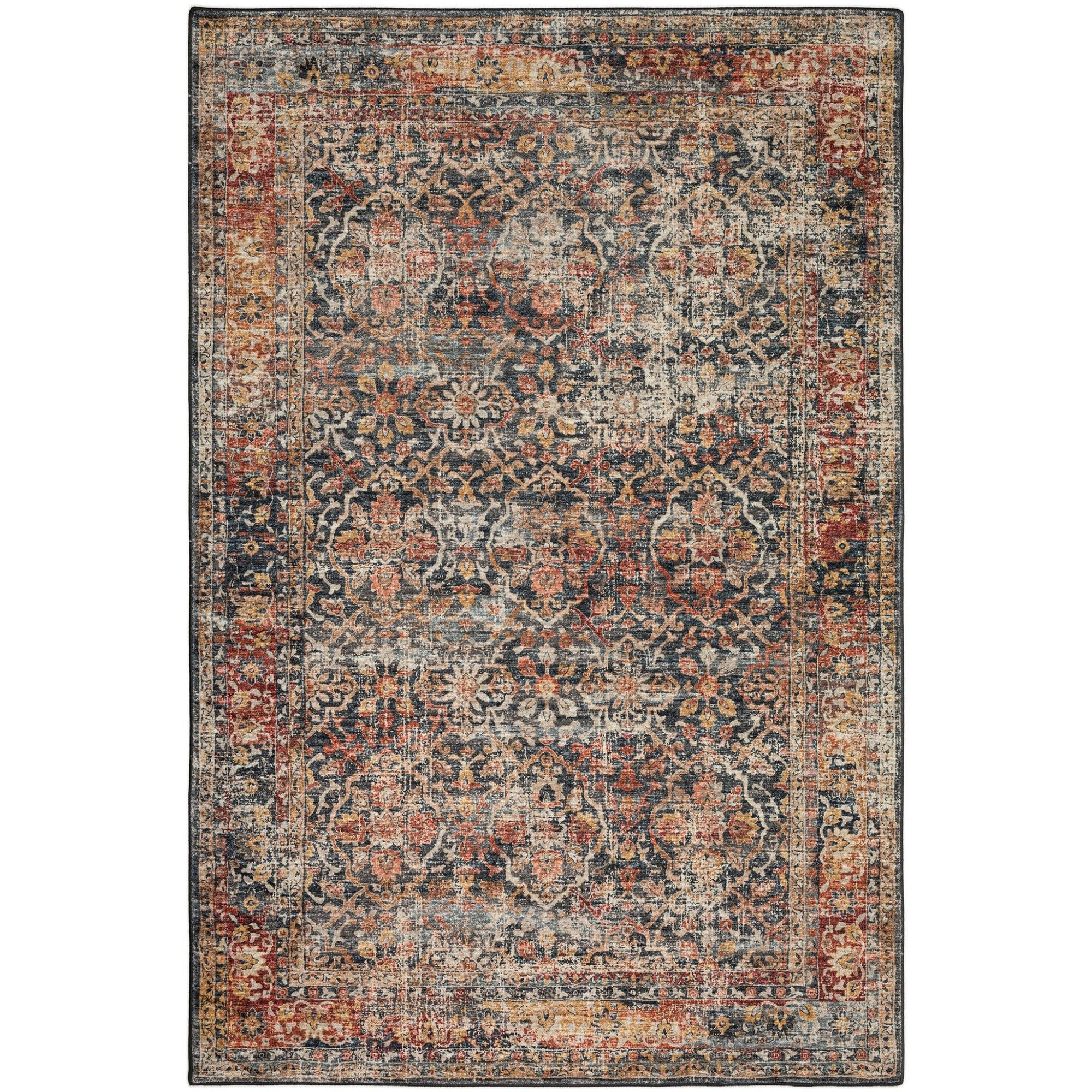 Jericho JC3 Charcoal Rug - Baconco