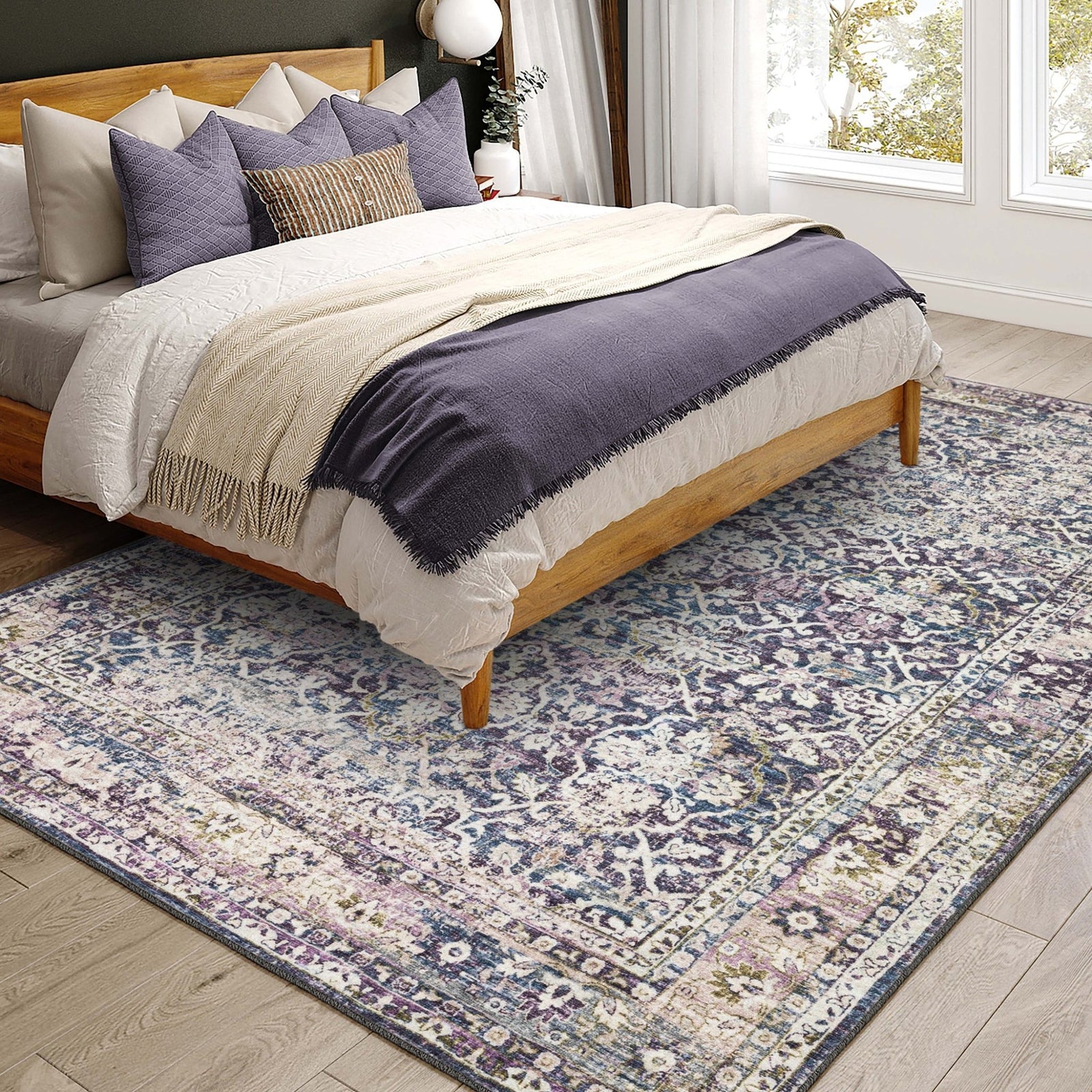 Jericho JC3 Violet Rug - Baconco