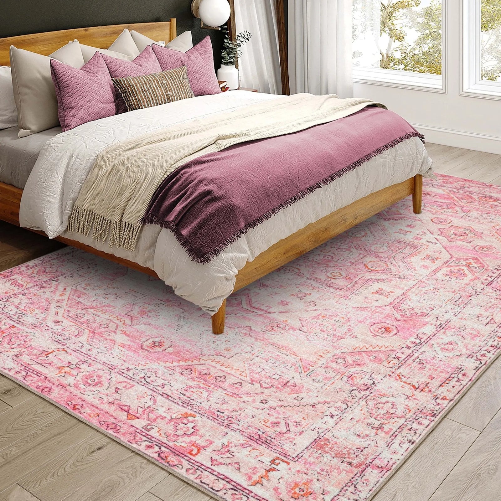 Jericho JC5 Rose Rug - Baconco