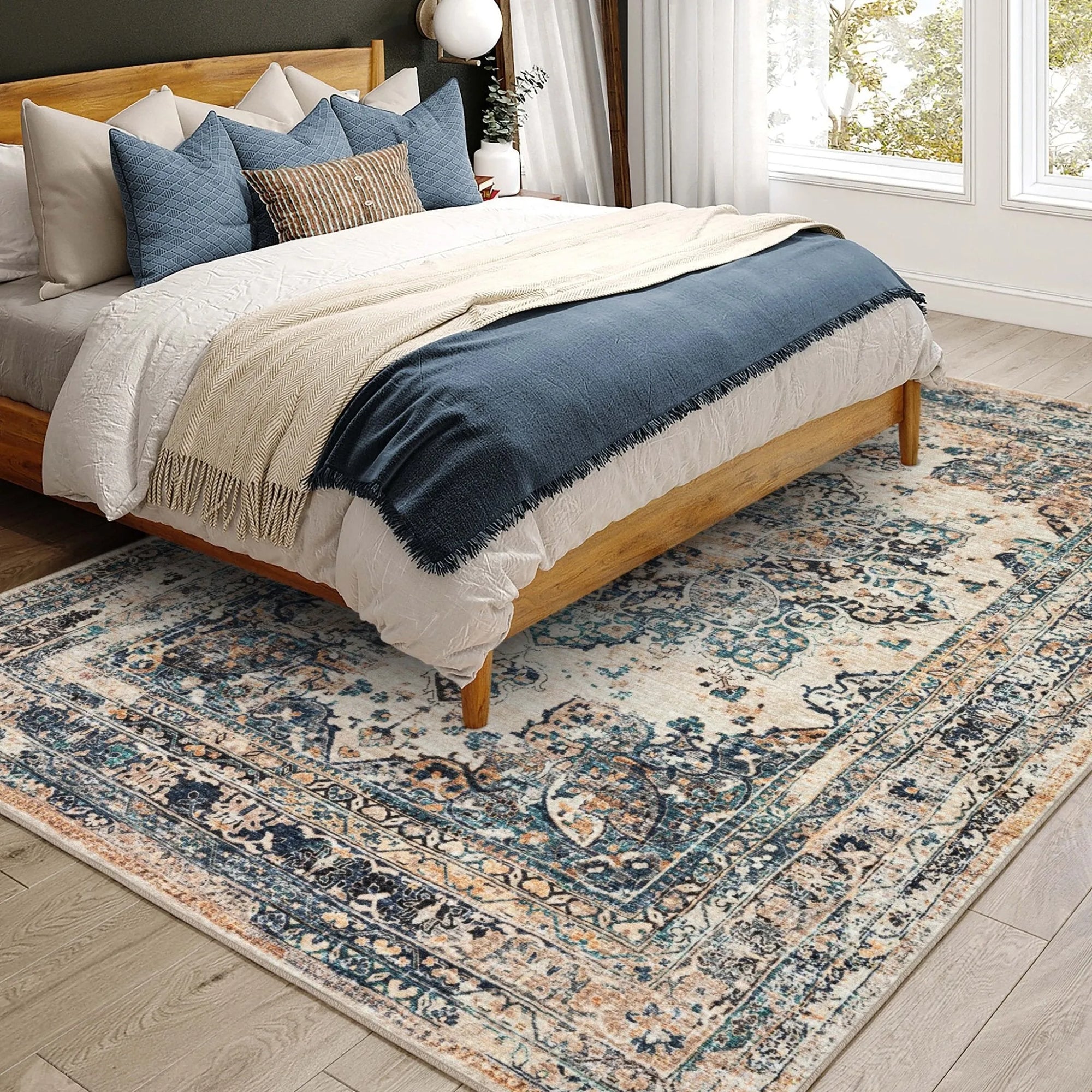 Jericho JC6 Linen Rug - Baconco