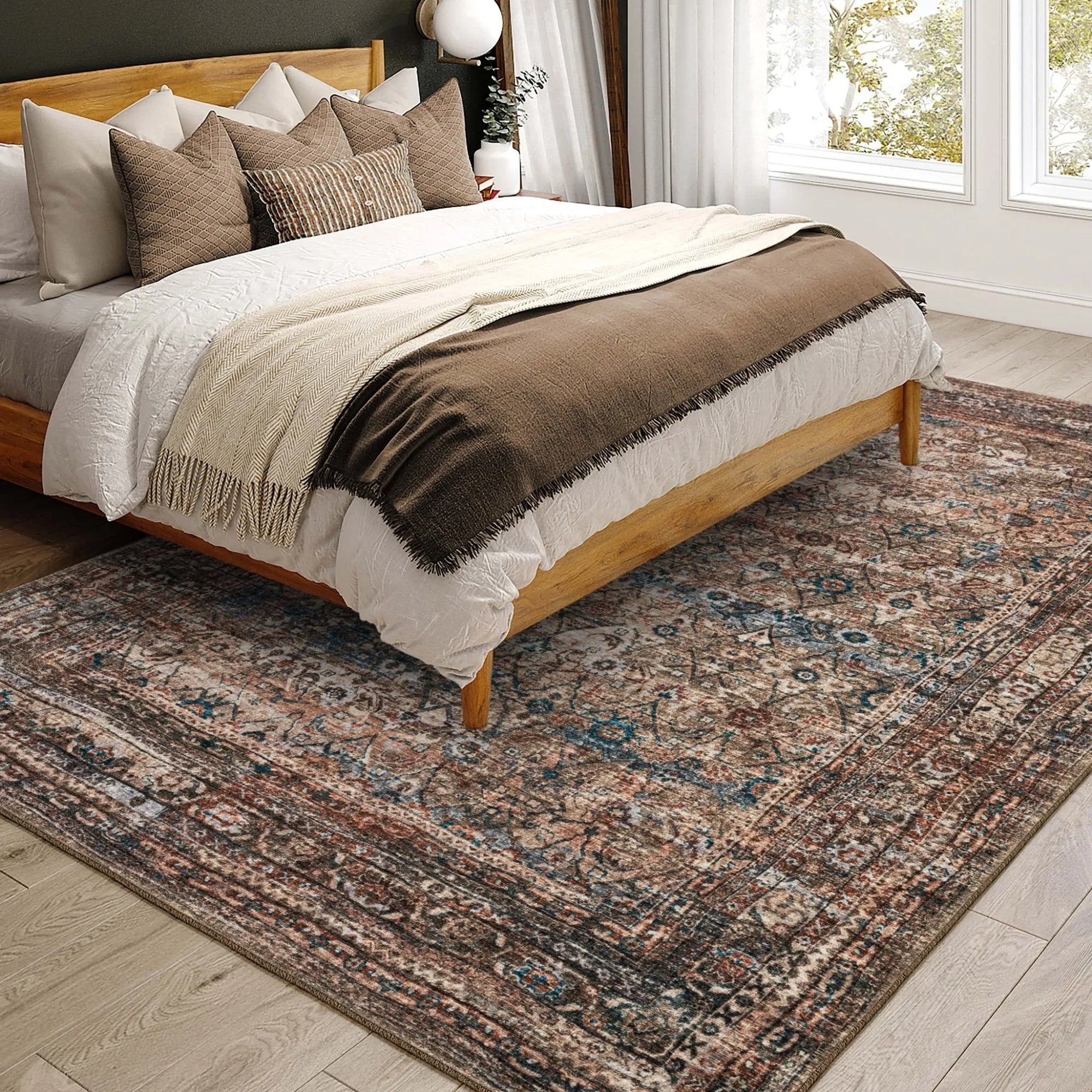 Jericho JC7 Latte Rug - Baconco