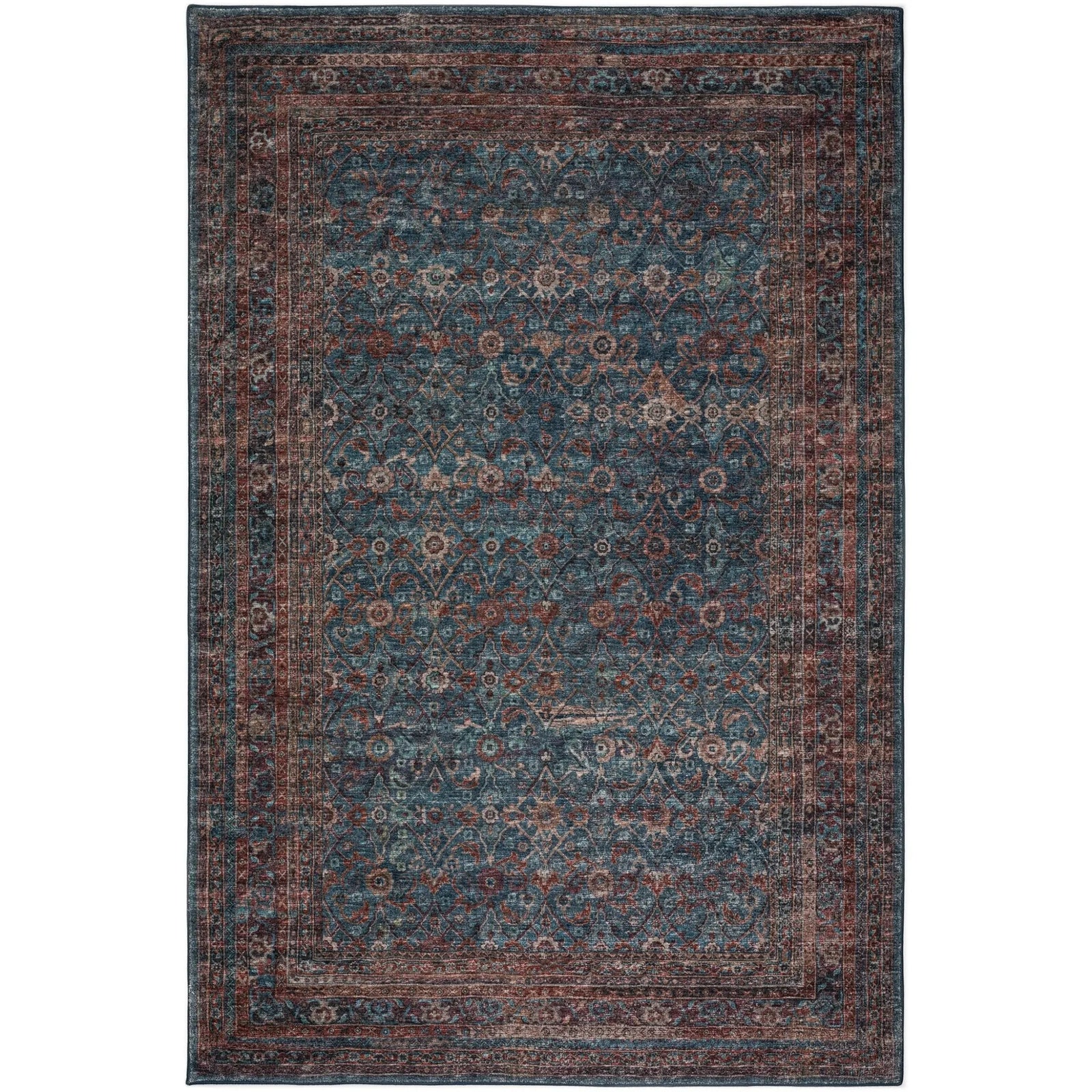 Jericho JC7 Navy Rug - Baconco