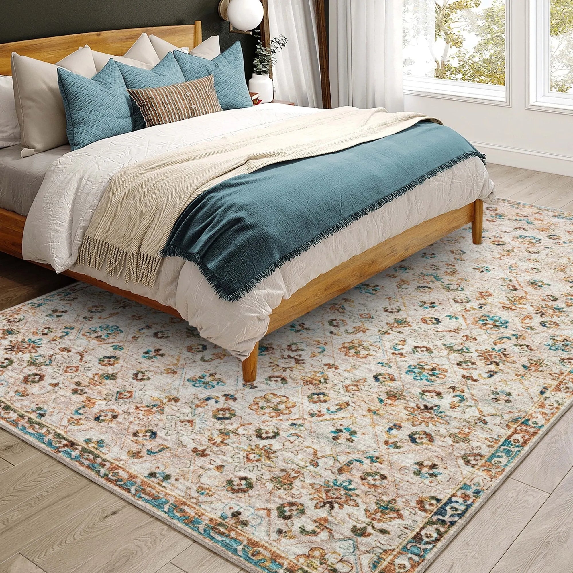 Jericho JC8 Parchment Rug - Baconco