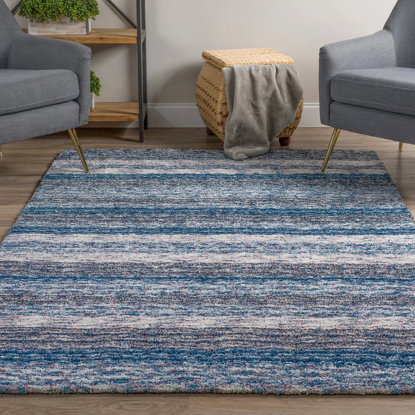 Joplin JP1 Indigo Rug - Baconco