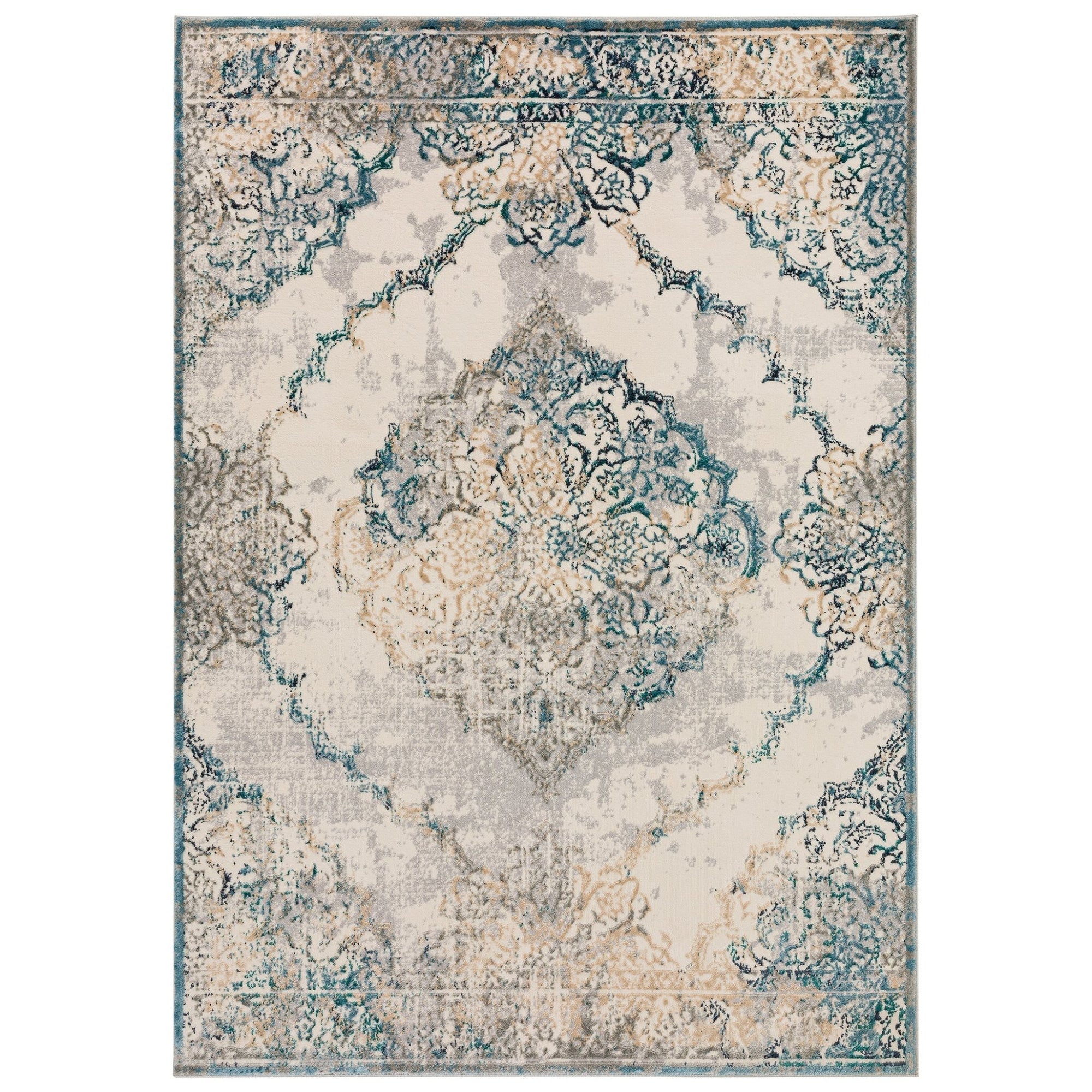 Karma KM23 Ivory Rug - Baconco