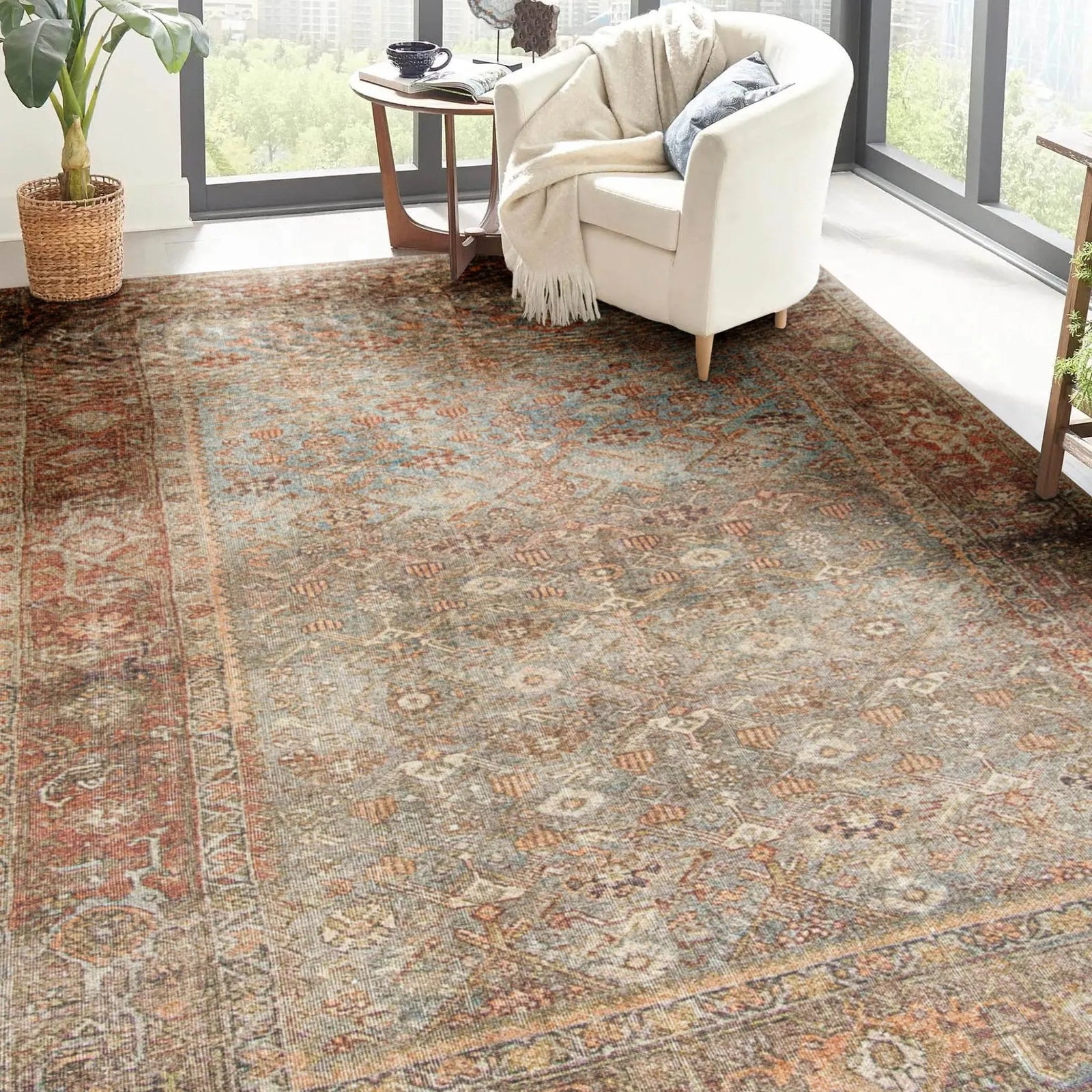 Kars KA1 Mocha Rug - Baconco