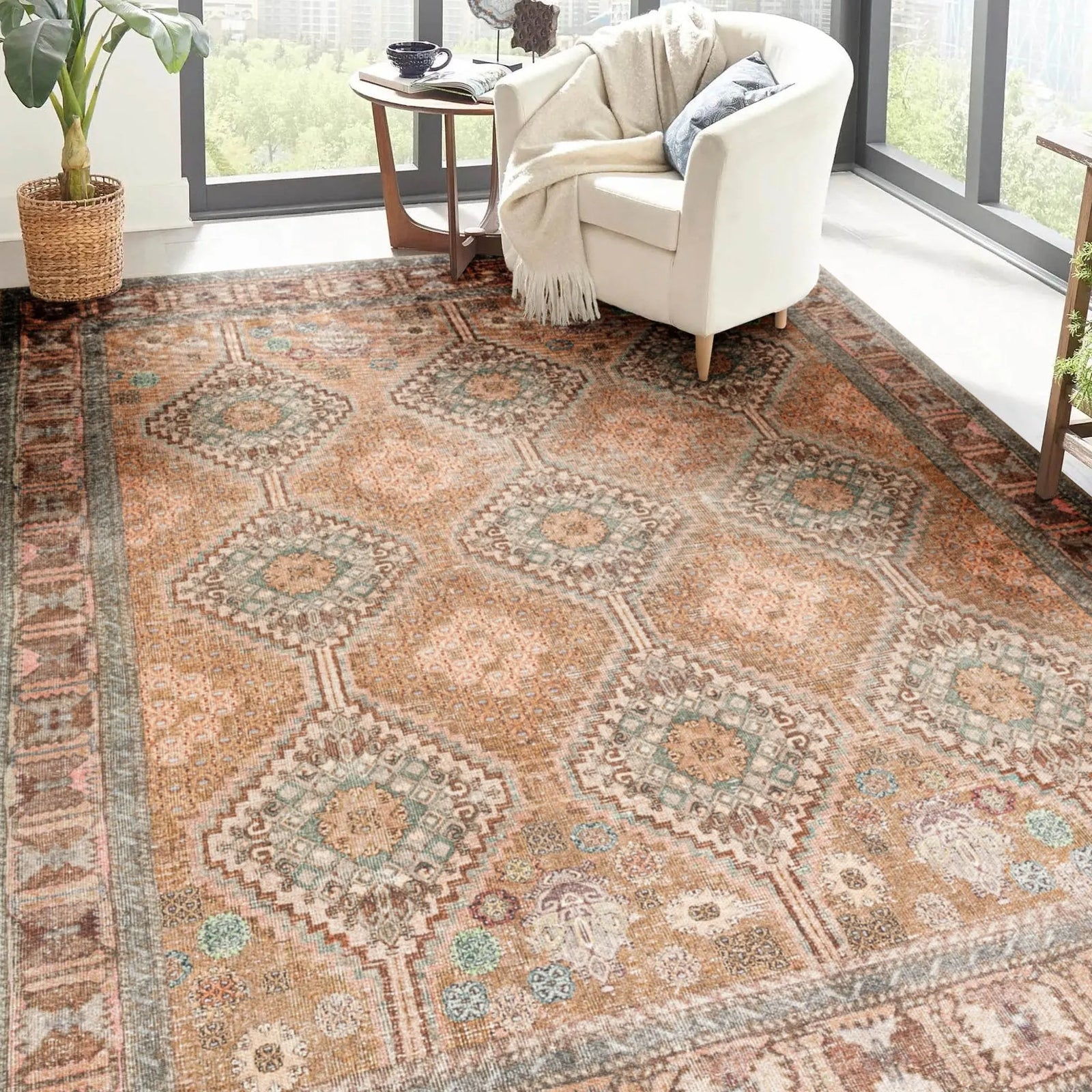 Kars KA10 Taupe Rug - Baconco