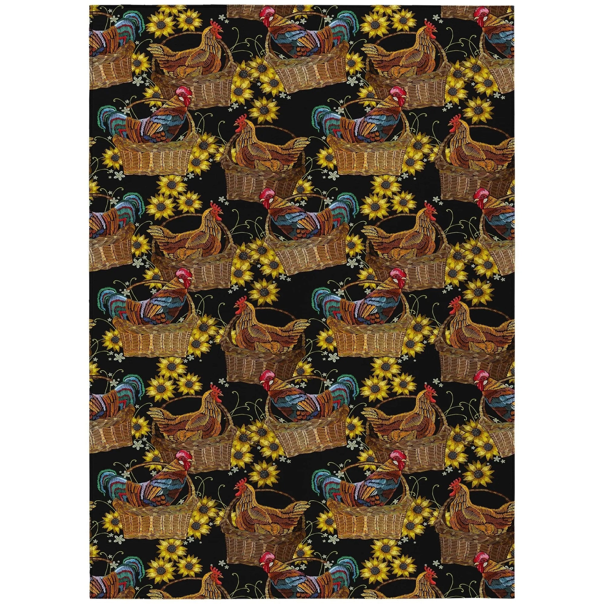 Kendall KE2 Black Rug - Baconco