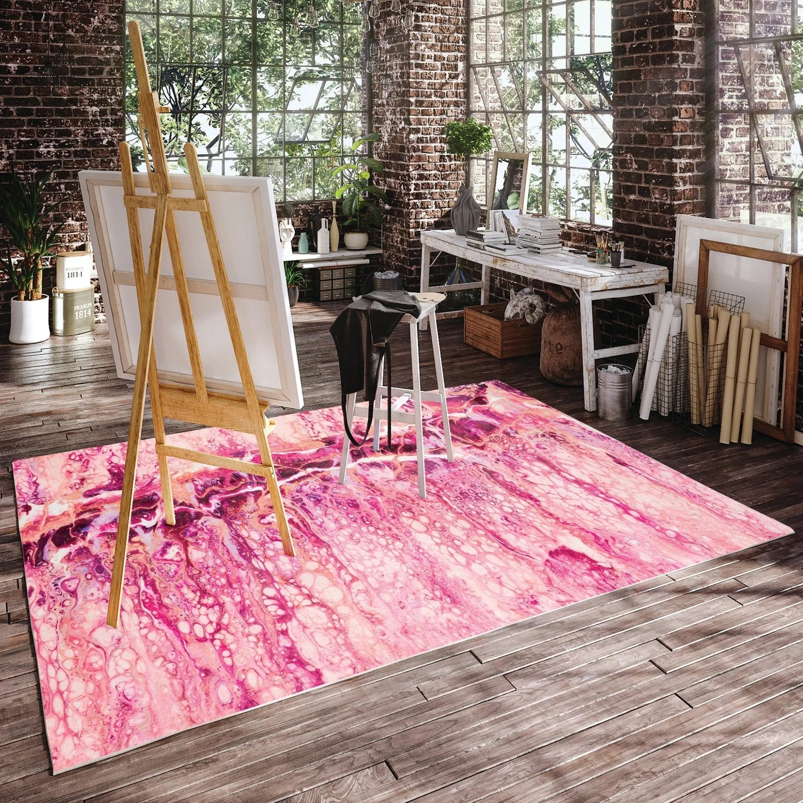 Kikiamo KK16 Flamingo Rug - Baconco