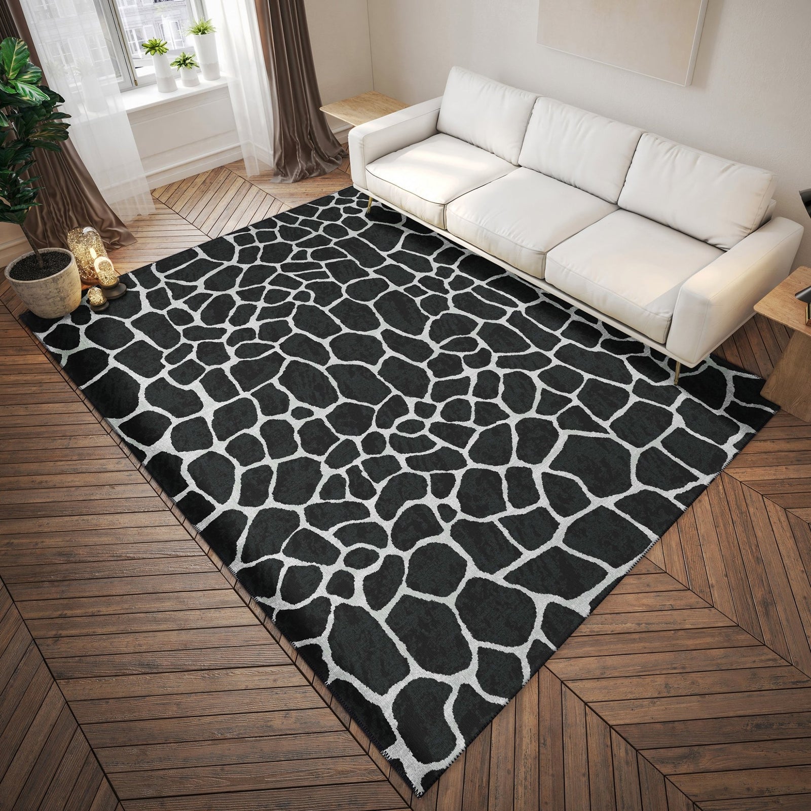 Mali ML4 Midnight Rug - Baconco