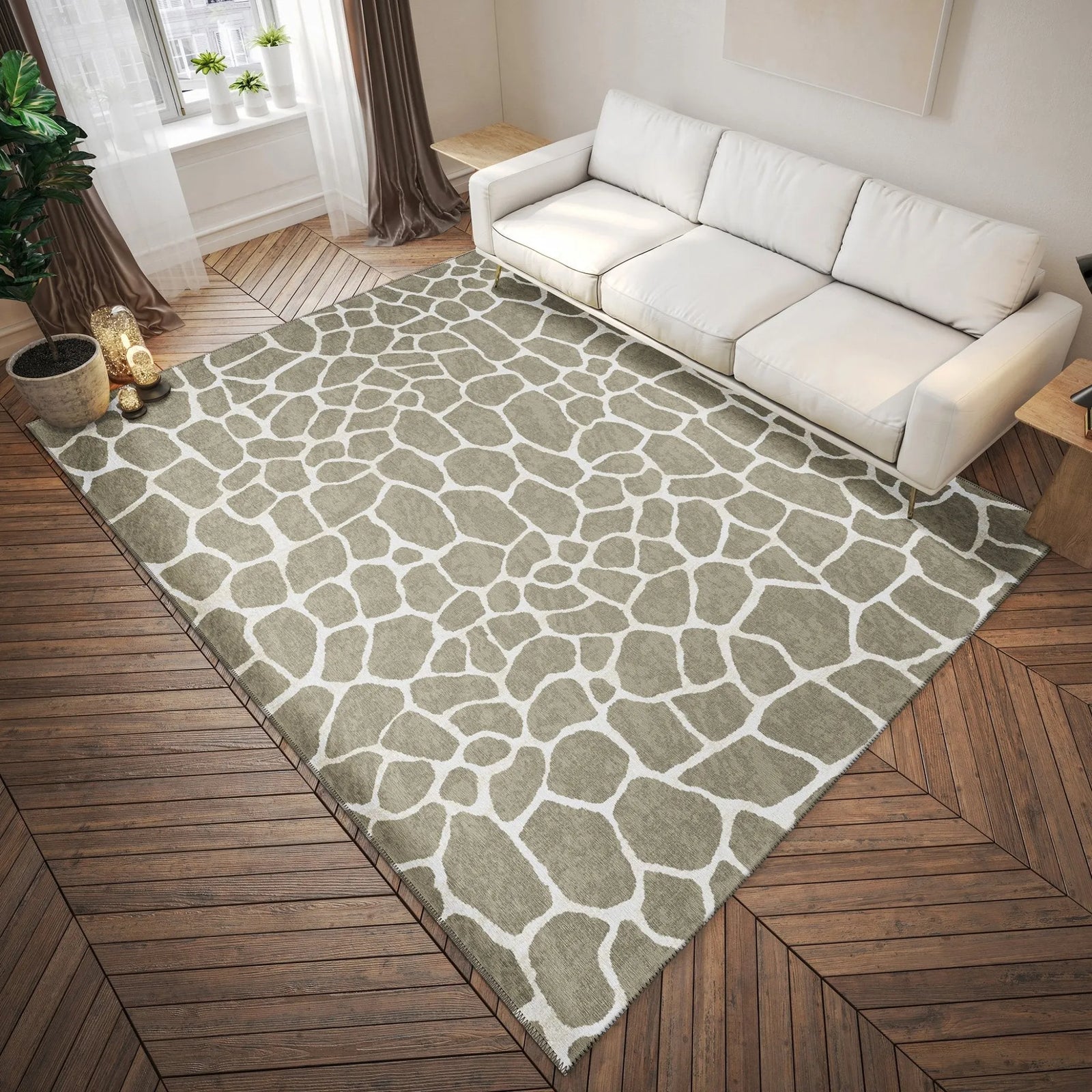 Mali ML4 Stone Rug - Baconco