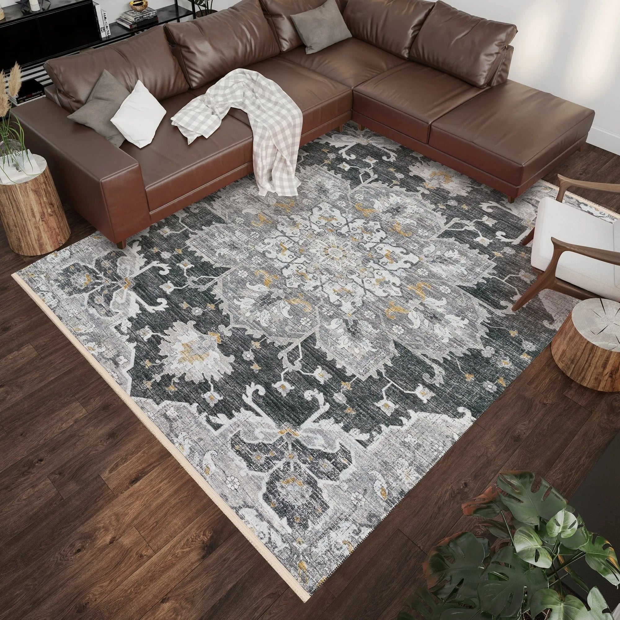 Marbella MB3 Midnight Rug - Baconco