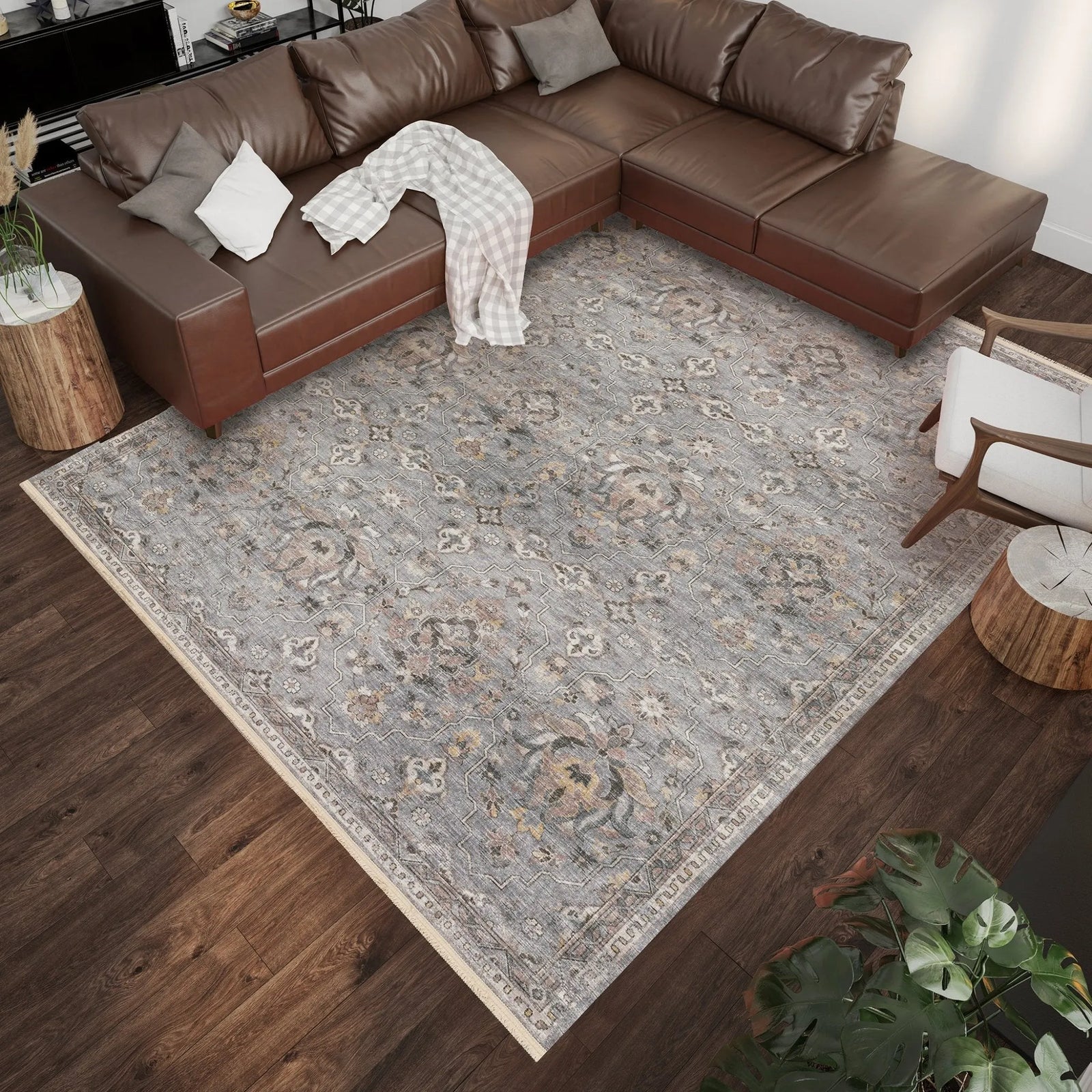 Marbella MB4 Silver Rug - Baconco