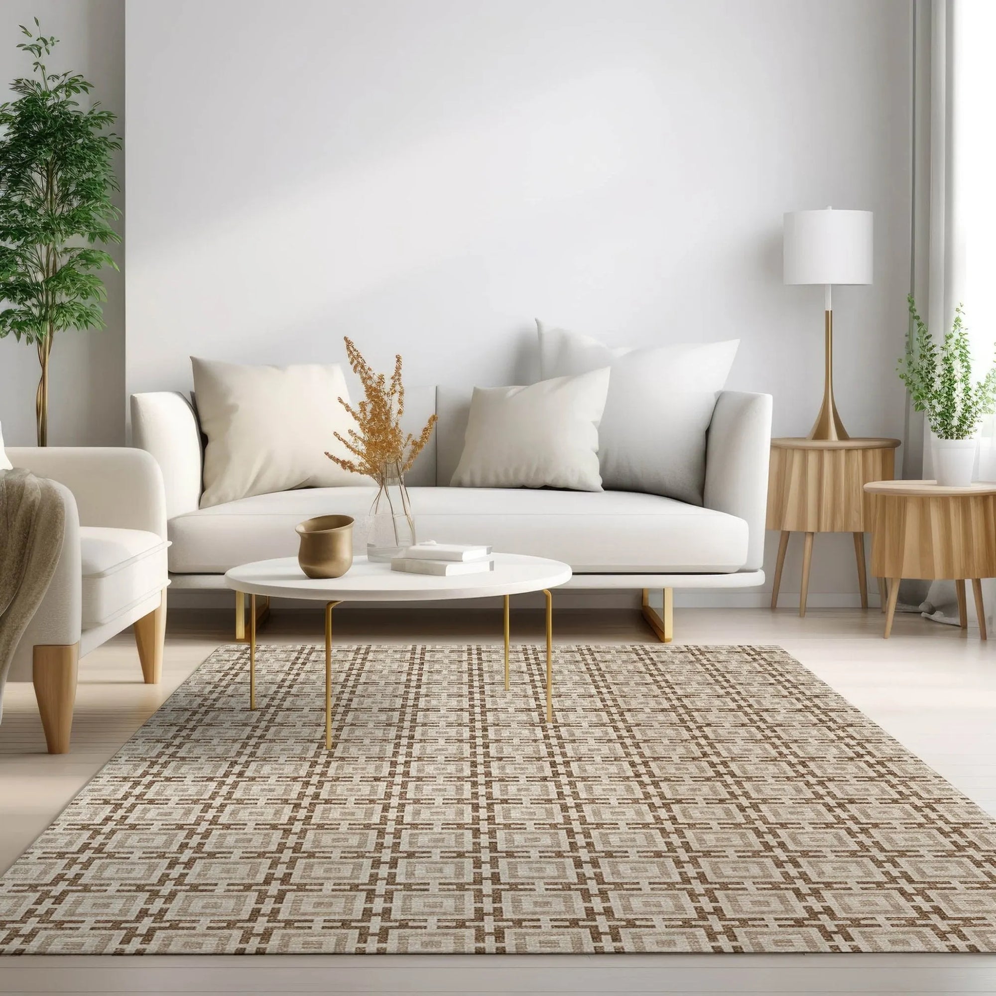 Marlo MO1 Taupe Rug - Baconco