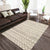 Marquee MQ2 Ivory/Metal Rug - Baconco