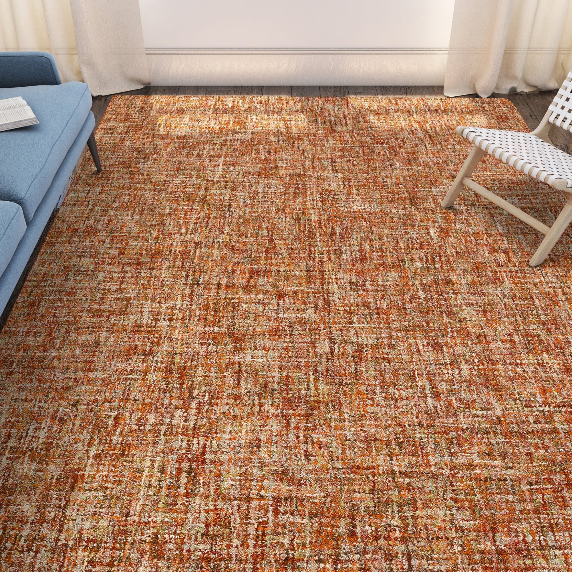 Mateo ME1 Paprika Rug - Baconco