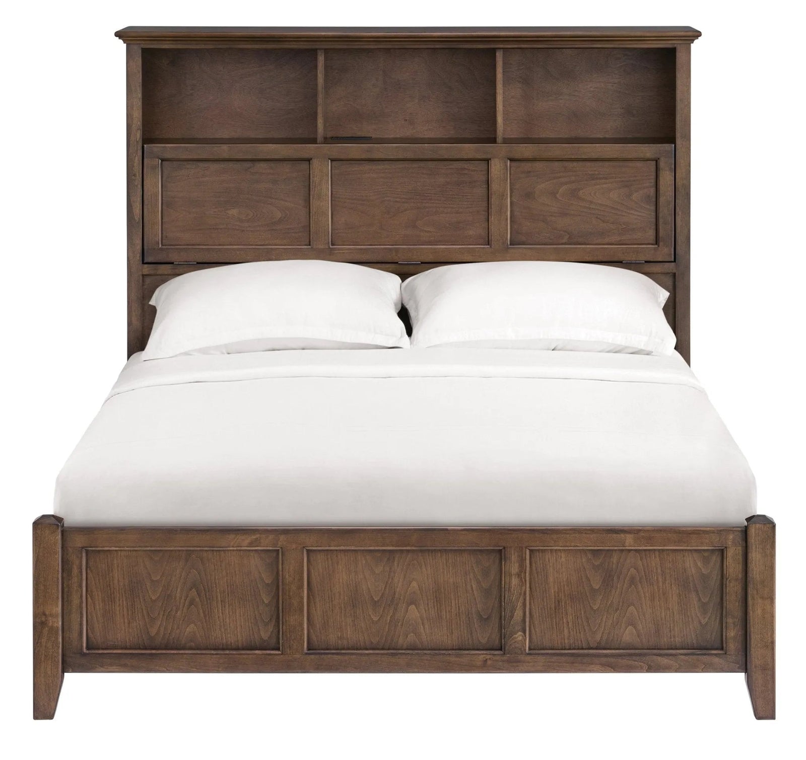 McKenzie Classic Bookcase JAV Storage Bed - Baconco