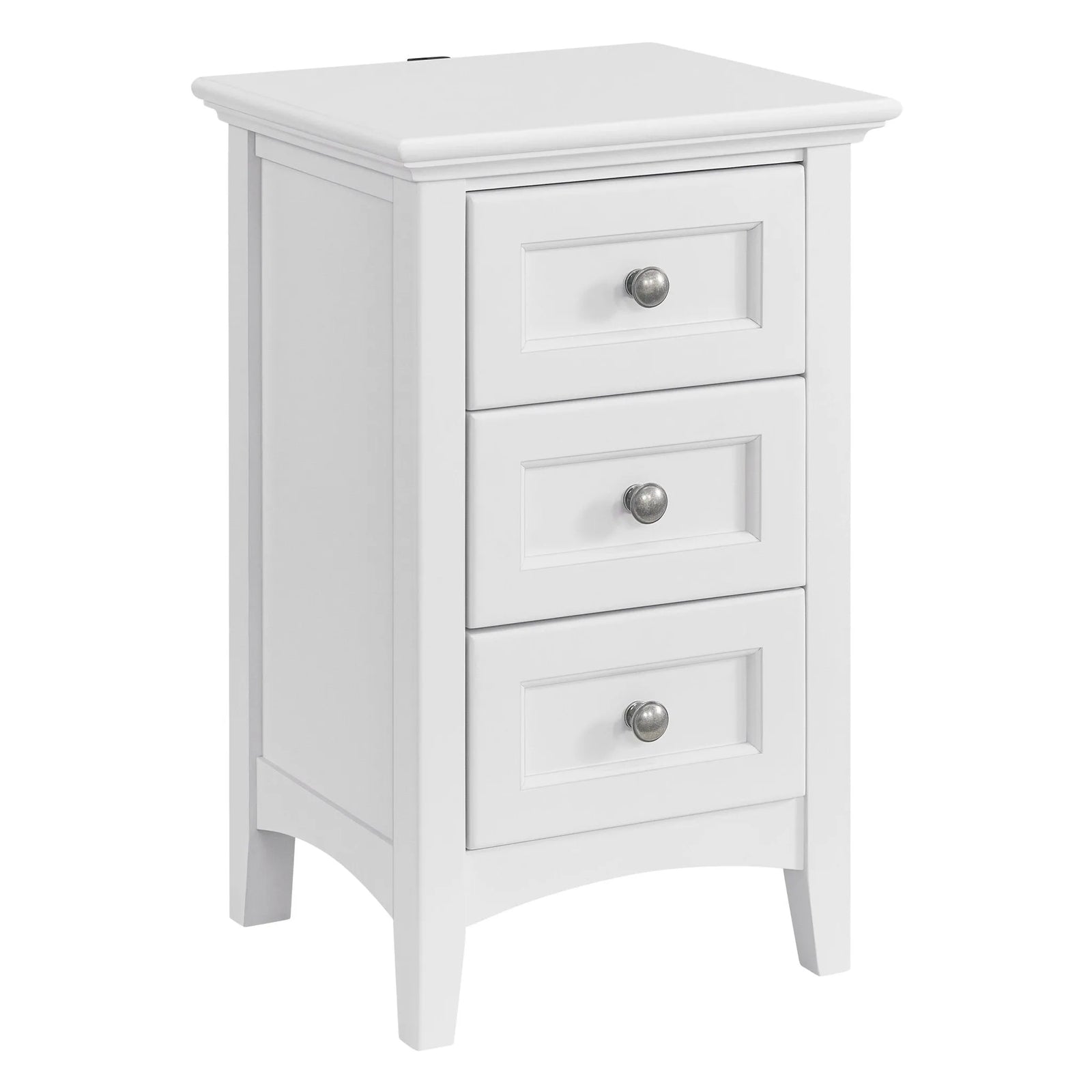 McKenzie Small 3 Drawer Nightstand - Baconco