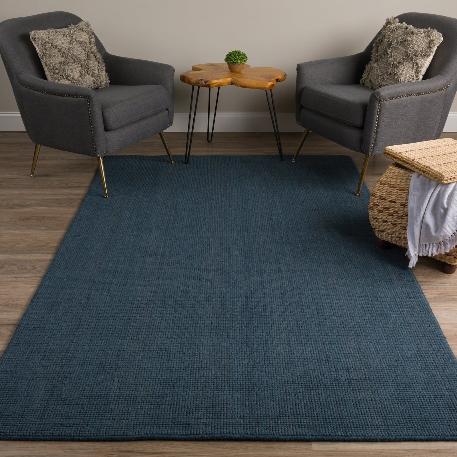 Monaco Sisal MC300 Navy Rug - Baconco