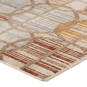 Neola NA12 Khaki Rug - Baconco