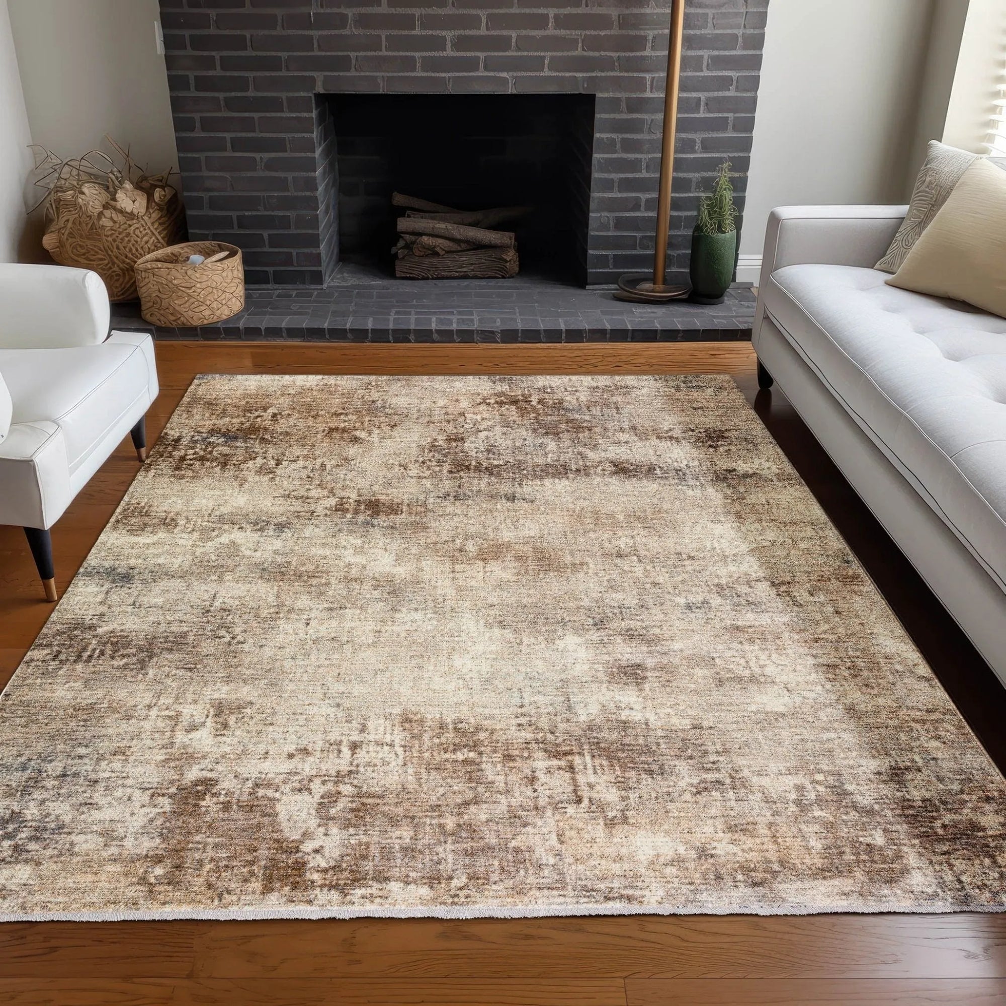 Neola NA8 Taupe Rug - Baconco