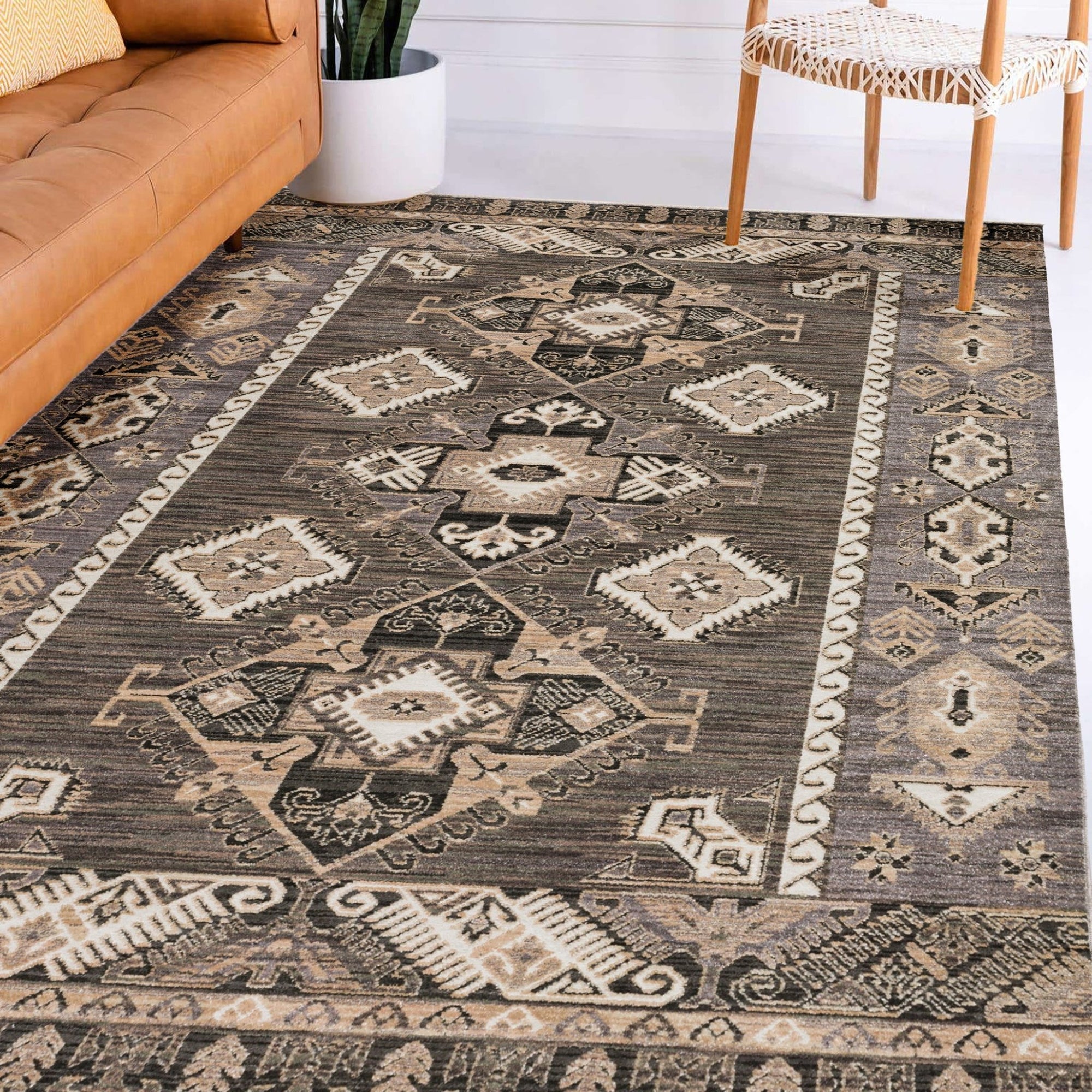 Odessa OD10 Pewter Rug - Baconco