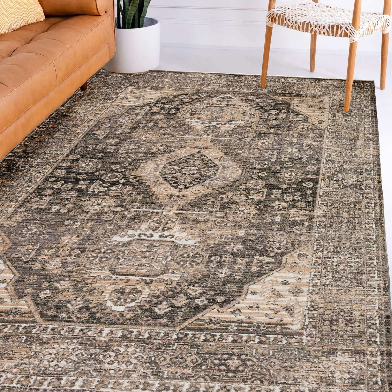 Odessa OD2 Graphite Rug - Baconco