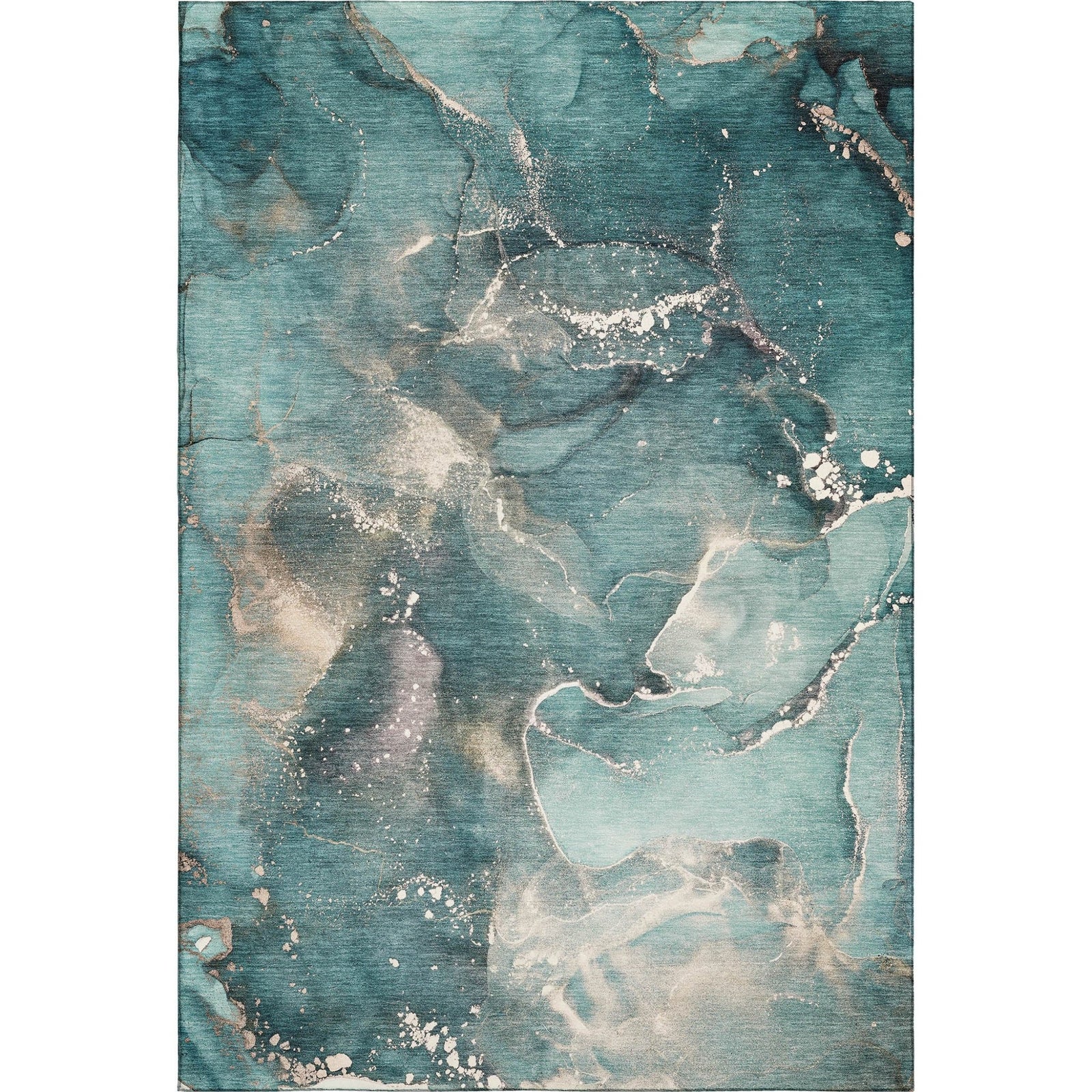 Odyssey OY11 Teal Rug - Baconco