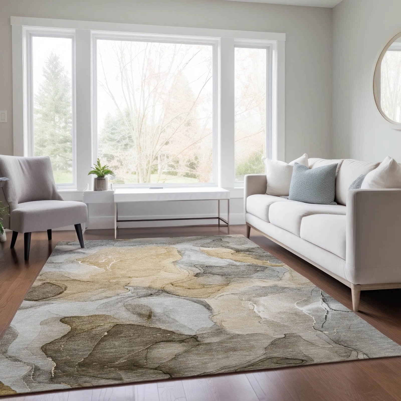 Odyssey OY4 Taupe Rug - Baconco