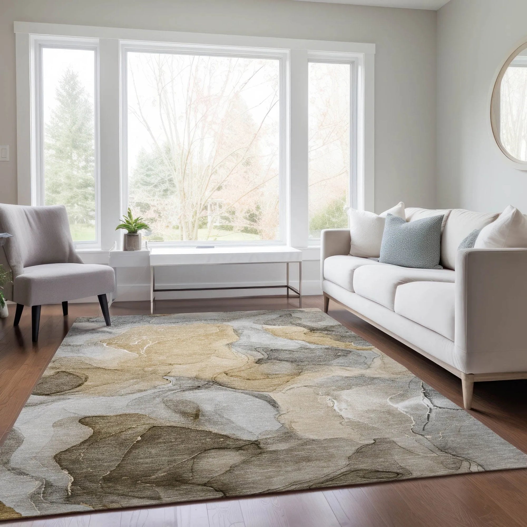 Odyssey OY4 Taupe Rug - Baconco