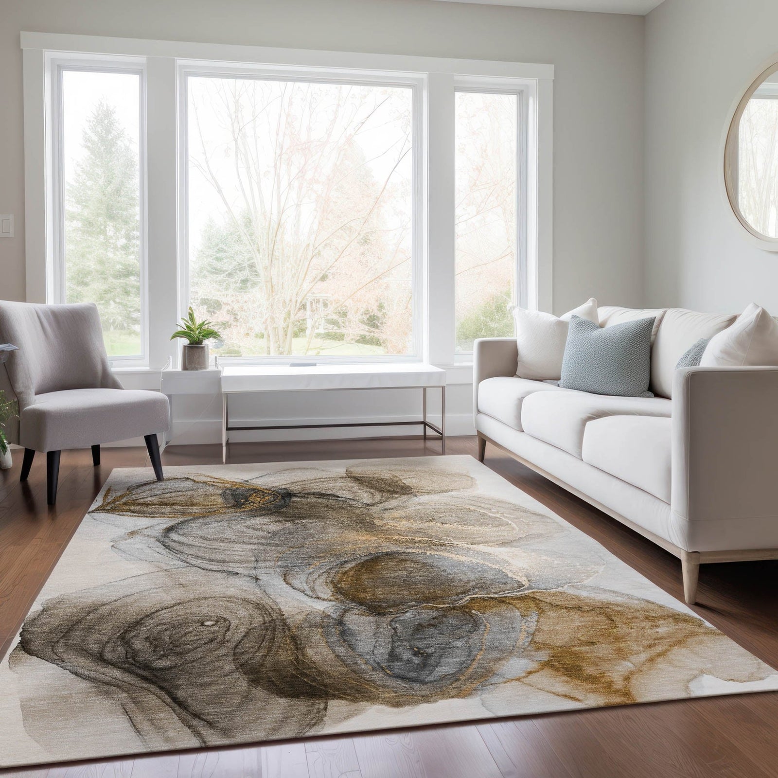 Odyssey OY9 Beige Rug - Baconco