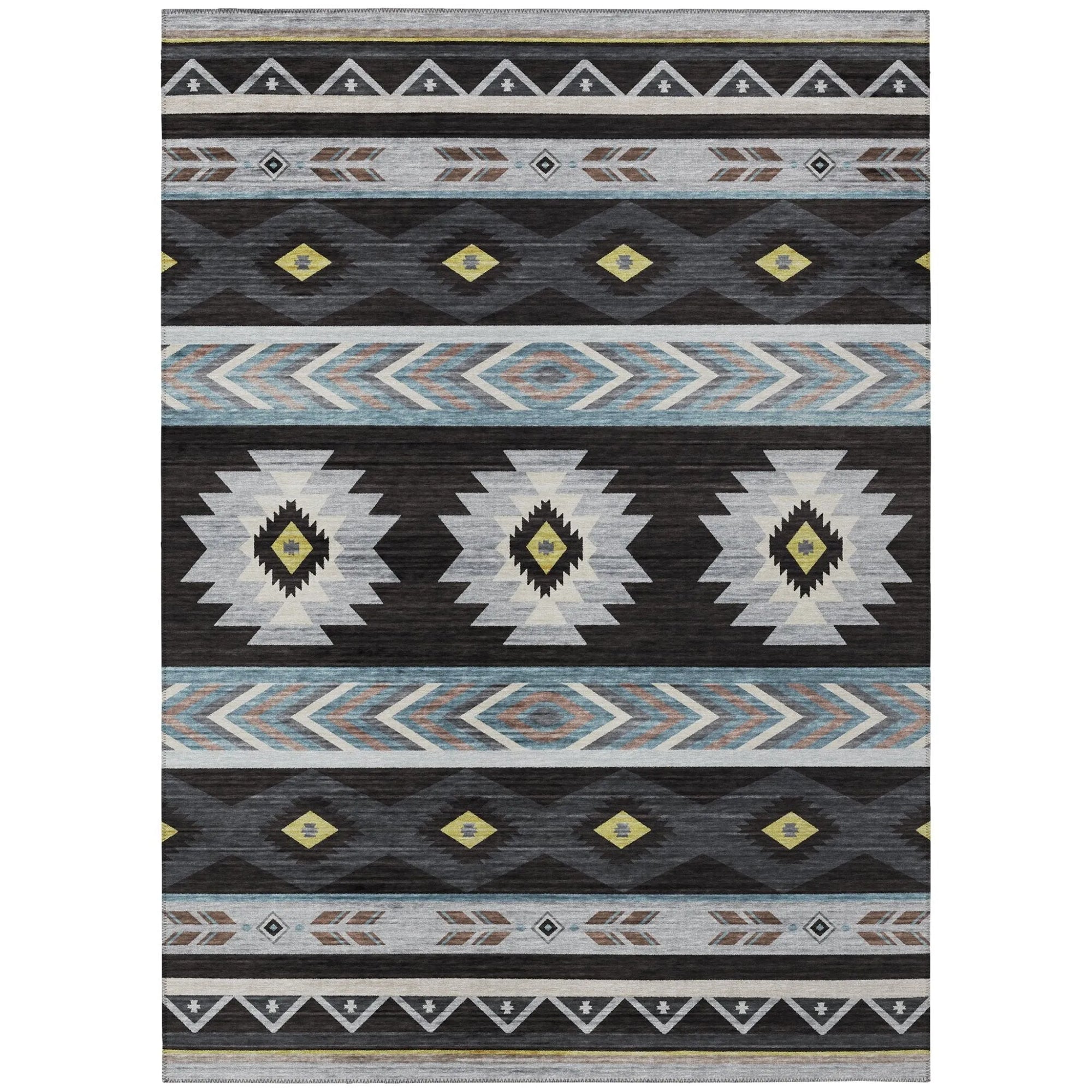 Phoenix PH3 Black Rug - Baconco