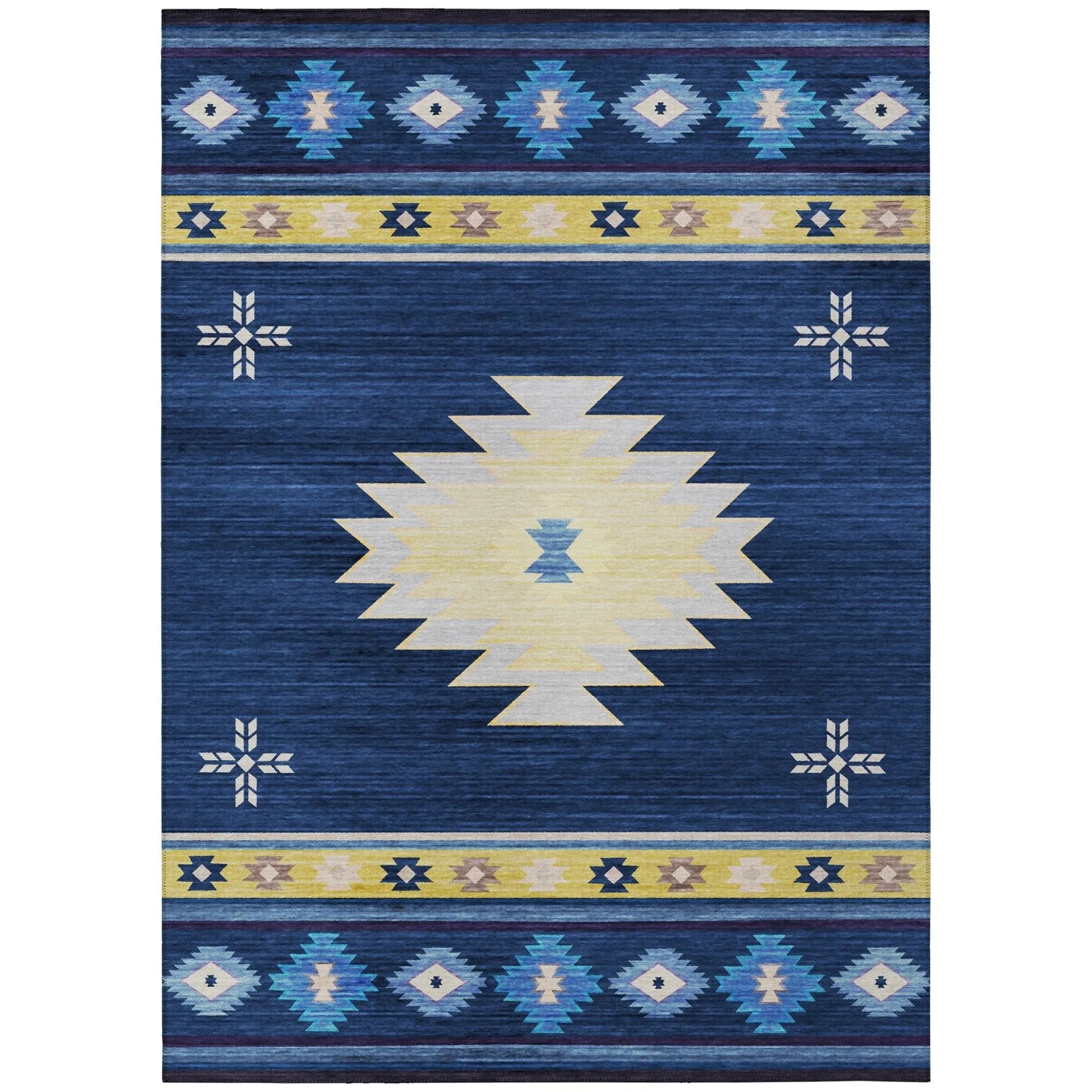 Phoenix PH4 Navy Rug - Baconco