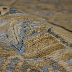 Jinsen JIN06 Brown/Blue Rug