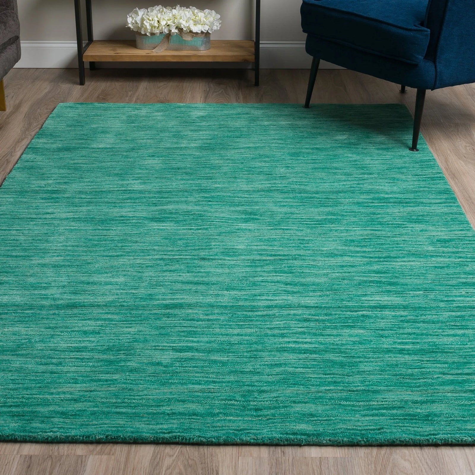 Rafia RF100 Emerald Rug - Baconco