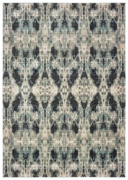 Raleigh 5507B Grey Blue Rug