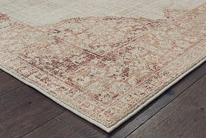 Raleigh 99W Ivory Pink Rug