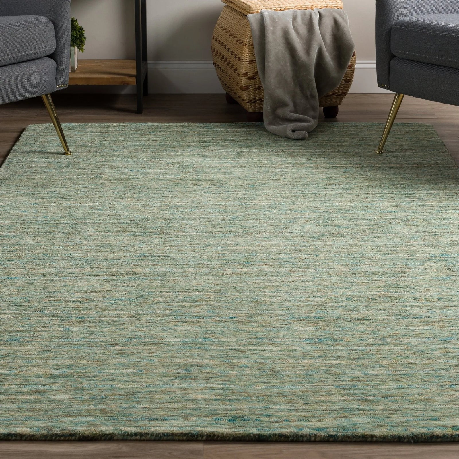 Reya RY7 Turquoise Rug - Baconco