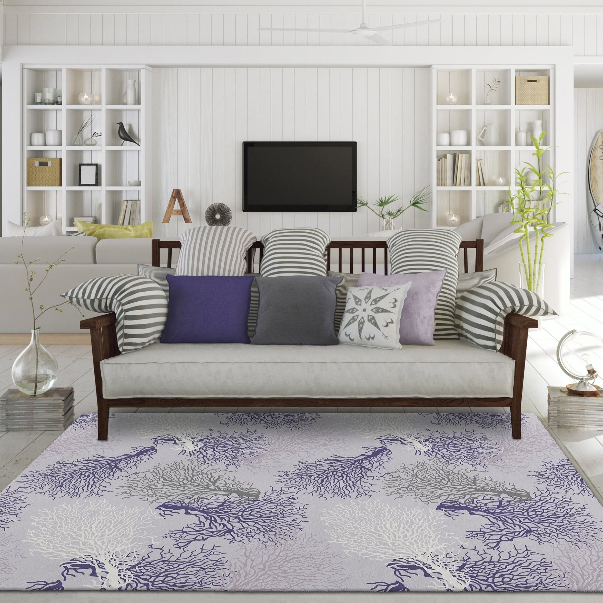 Seabreeze SZ3 Lavender Rug - Baconco