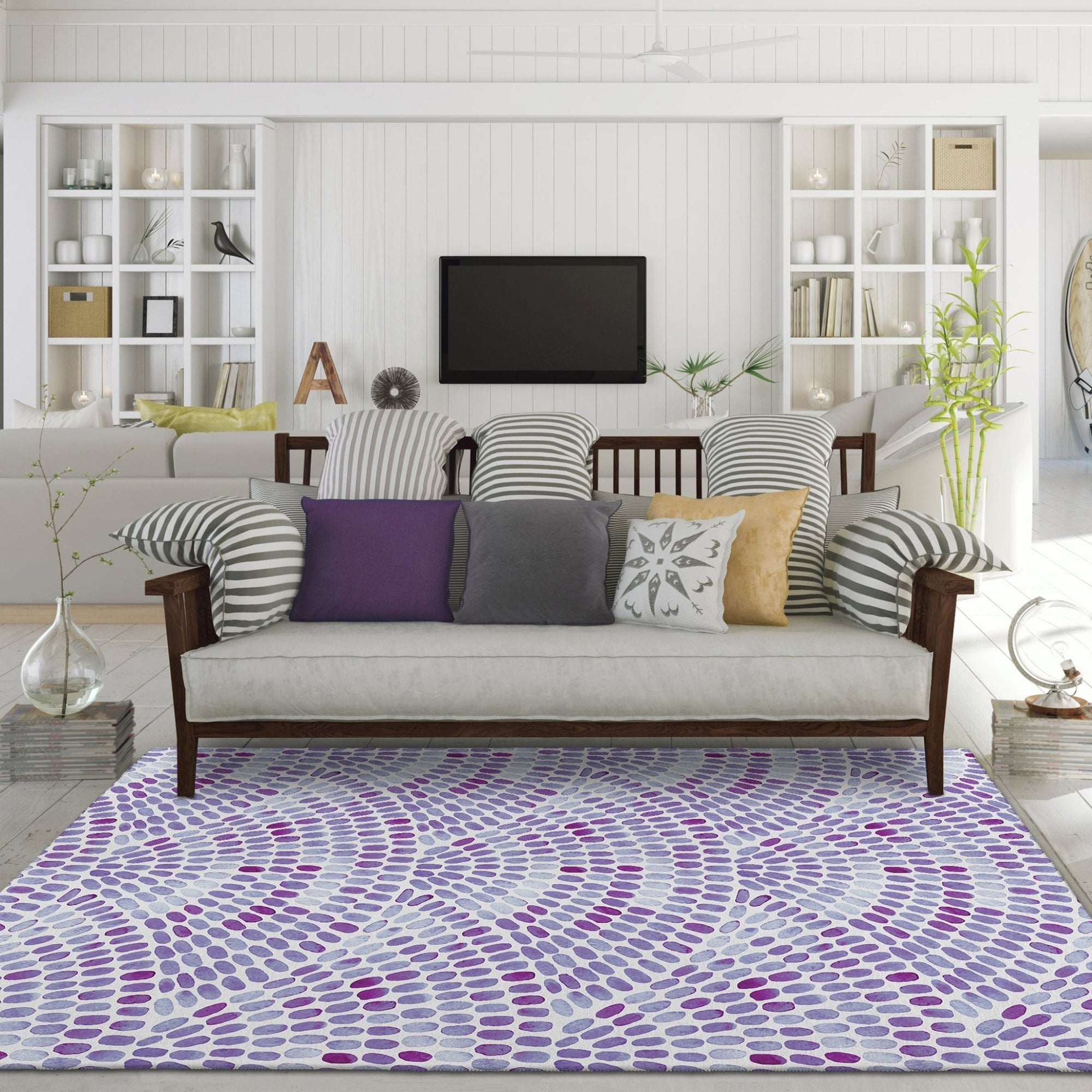 Seabreeze SZ7 Lavender Rug - Baconco