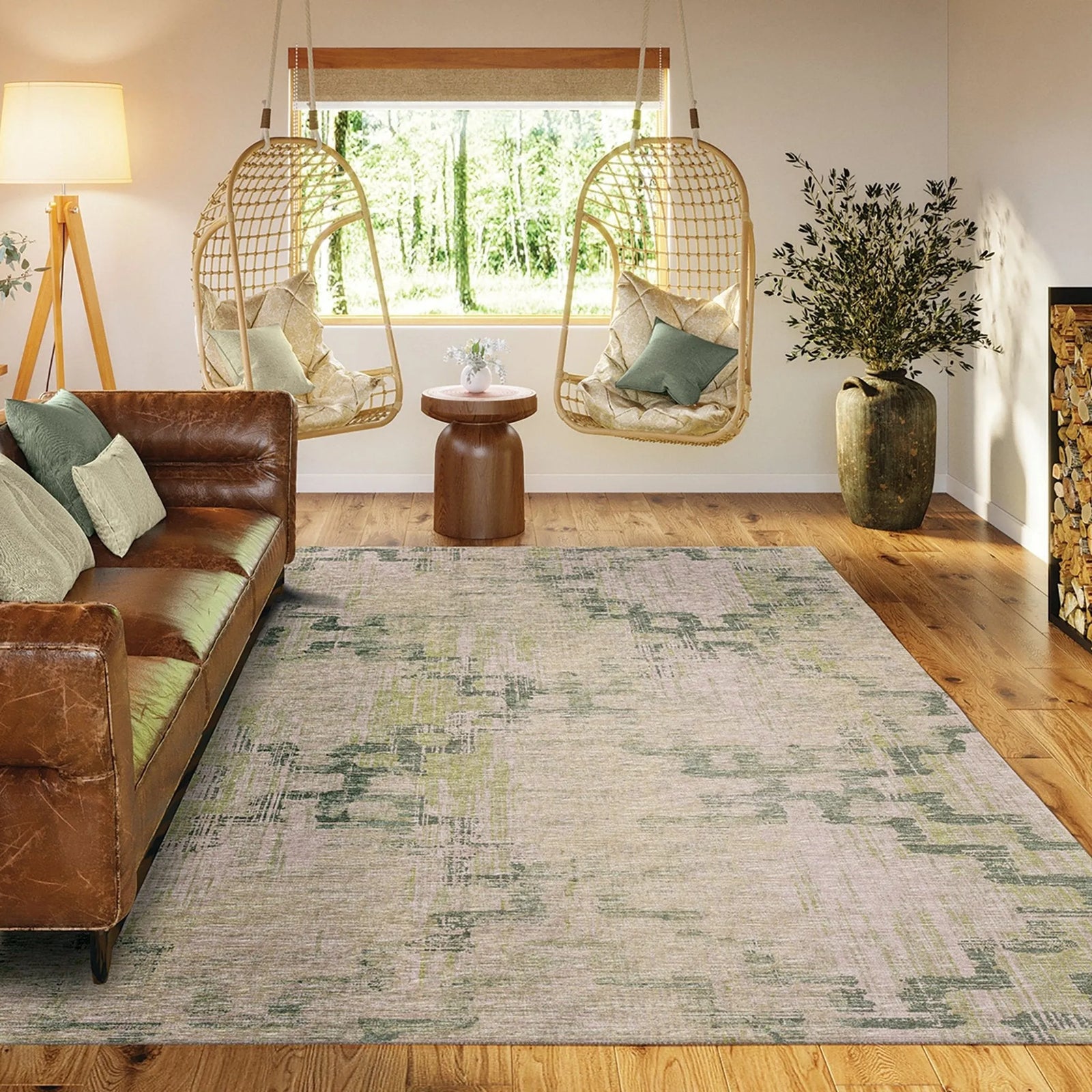 Sedona SN15 Moss Rug - Baconco