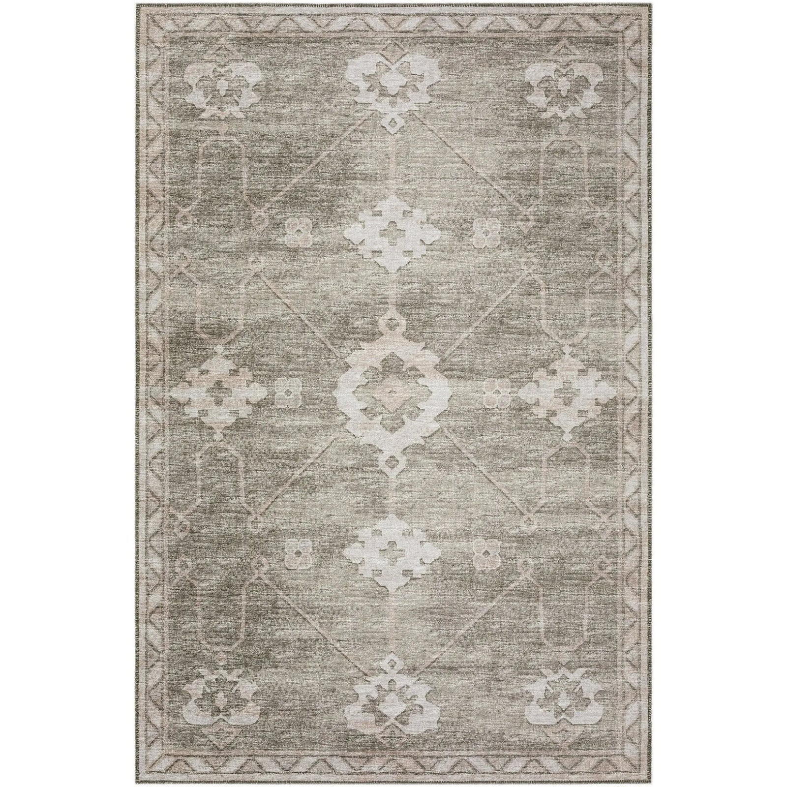 Sedona SN16 Khaki Rug - Baconco