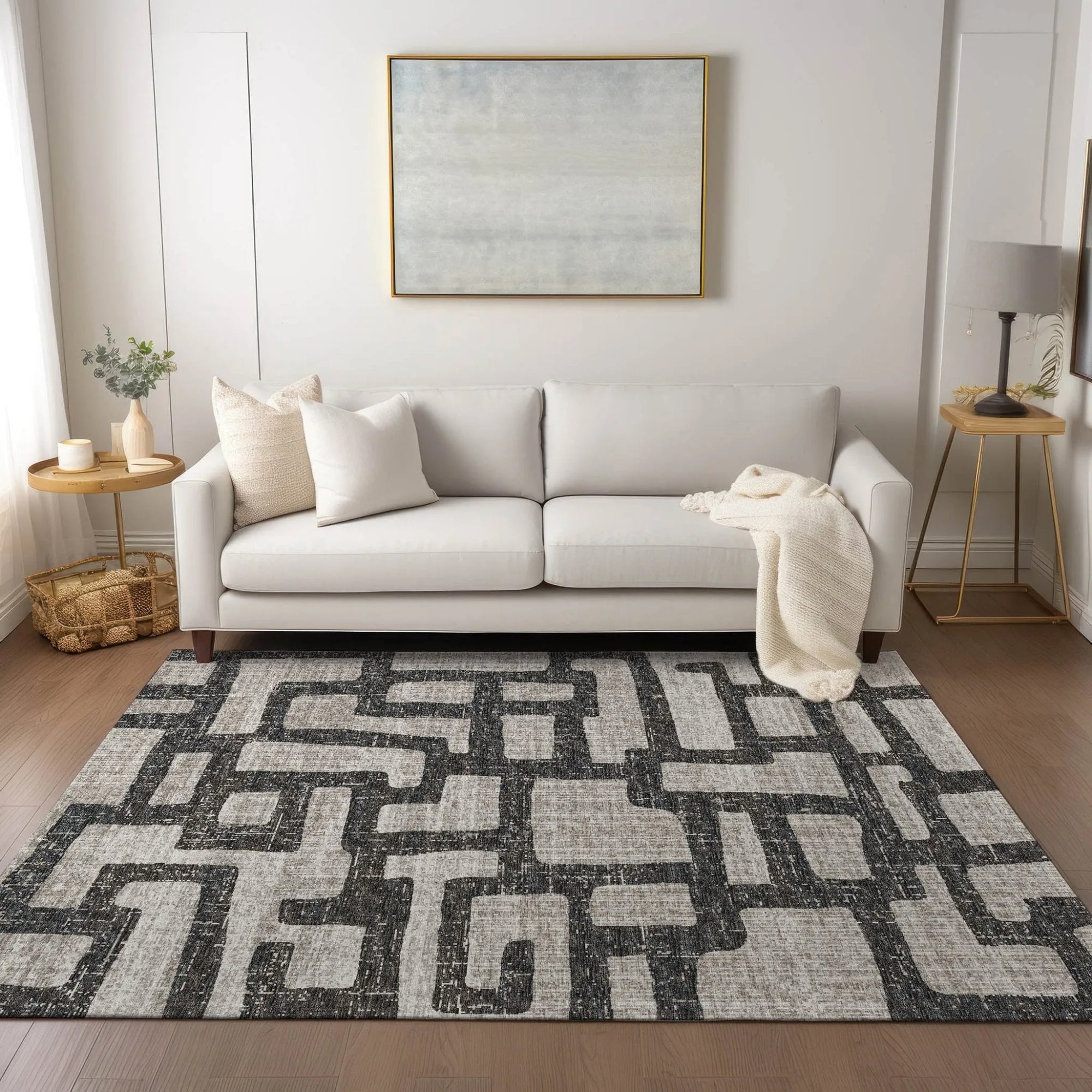 Sedona SN4 Pebble Rug - Baconco